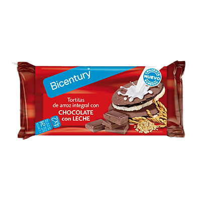 TORTITAS DE ARROZ DE CHOCOLATE CON LECHE 130 G.