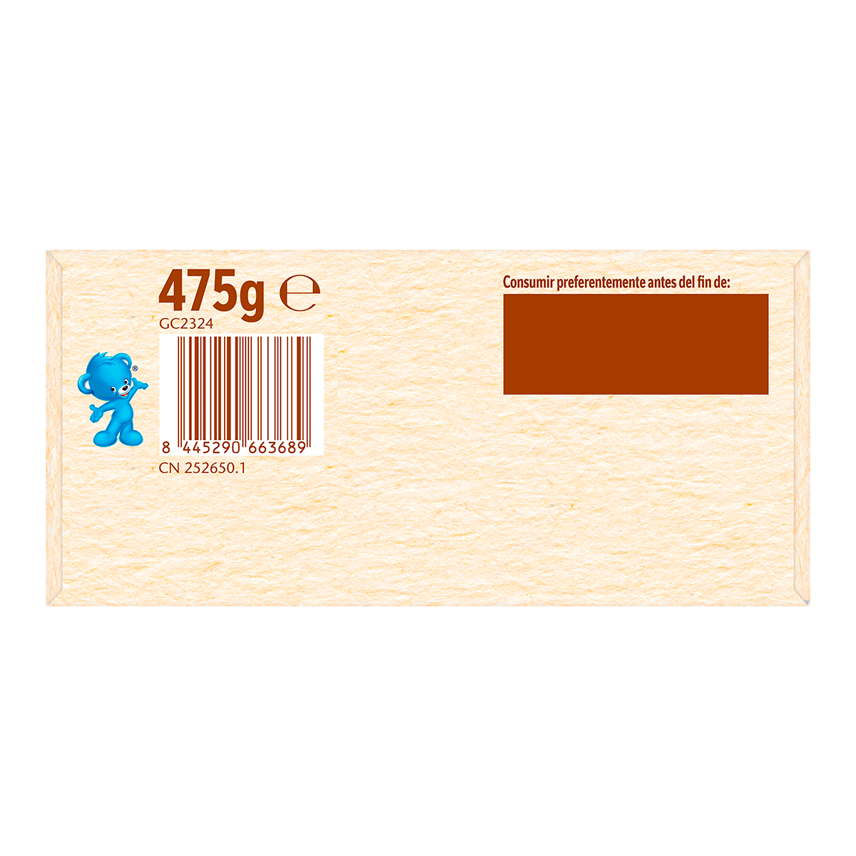 PAPILLA 8 CEREALES CON CACAO 475 G.