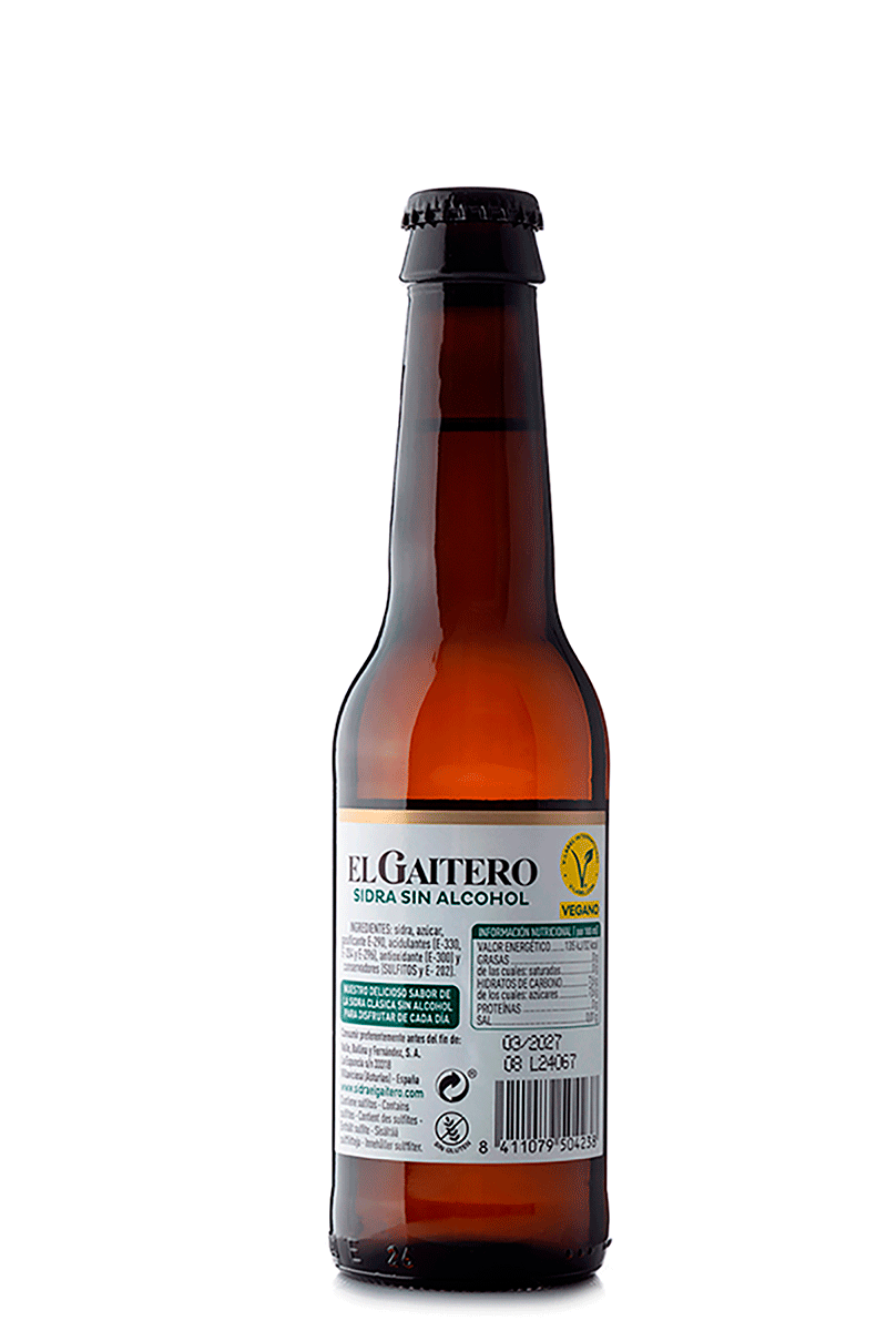 SIDRA 0,0 SIN ALCOHOL 25 CL.