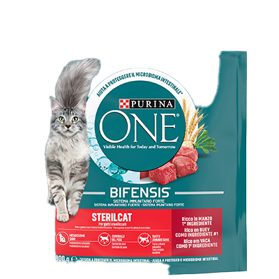 COMIDA DE BUEY PARA GATOS ESTERILIZADOS 800 G.