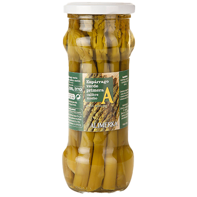 ESP&Aacute;RRAGOS VERDES, PIEZAS 185 G.