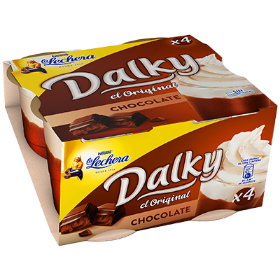 POSTRE DE CHOCOLATE 100 G. PACK 4