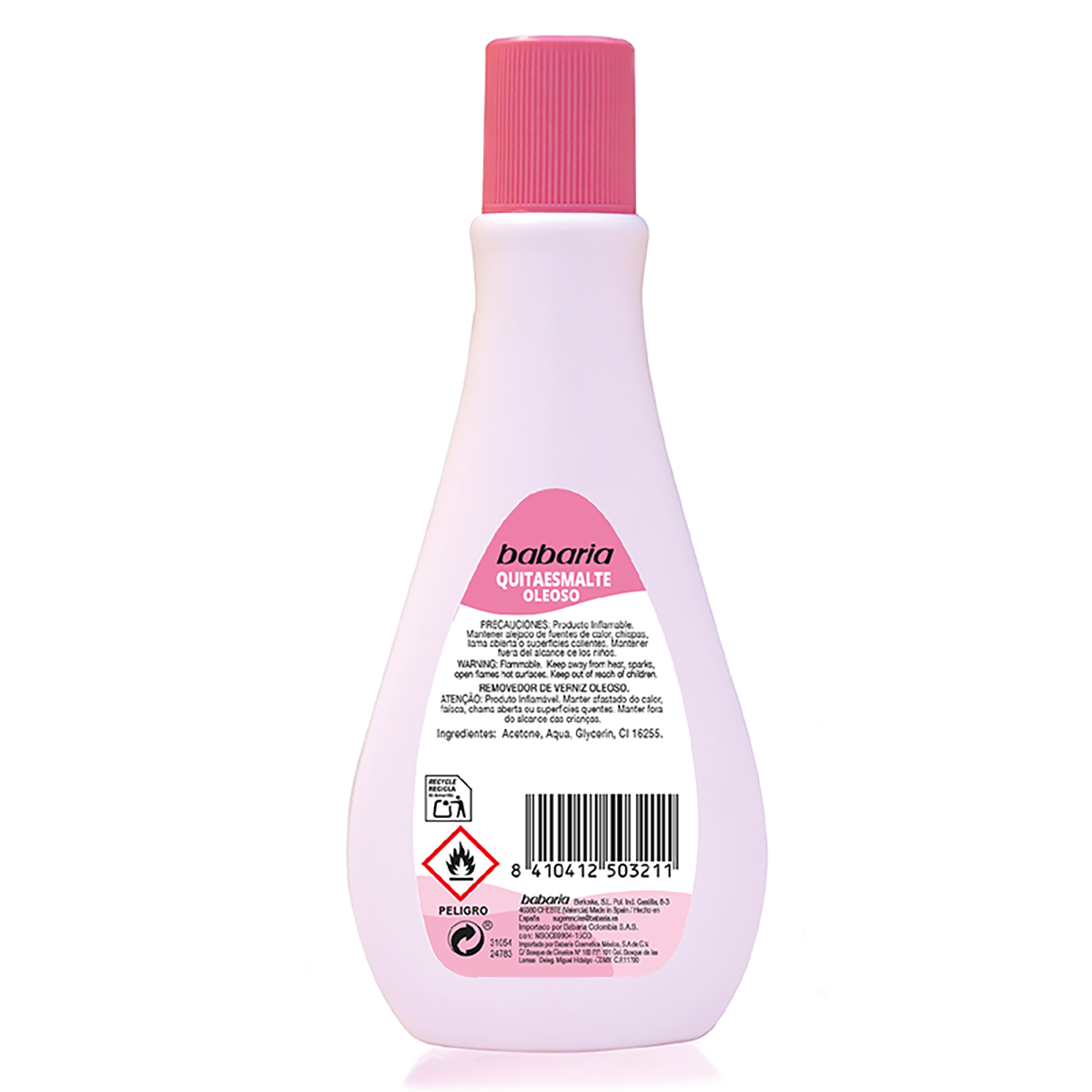 QUITAESMALTE 200 ML.