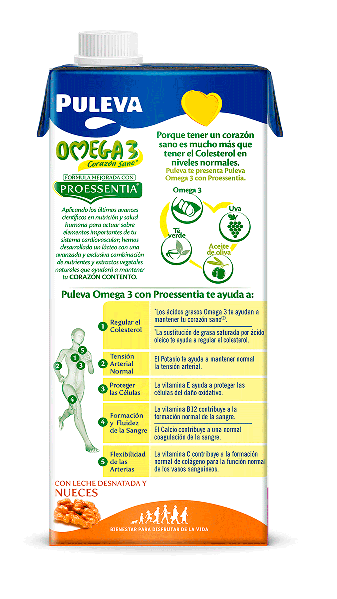 PREPARADO LACTEO CON NUECES OMEGA 3 1 LITRO