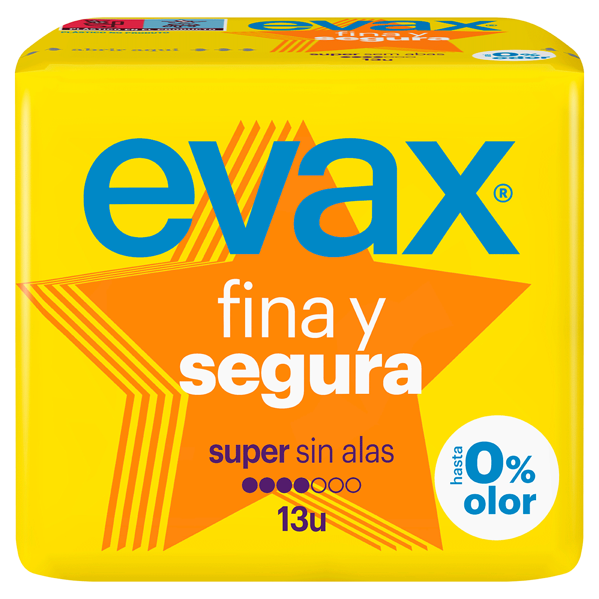 COMPRESA FINA Y SEGURA MAXI, 14 UDS.