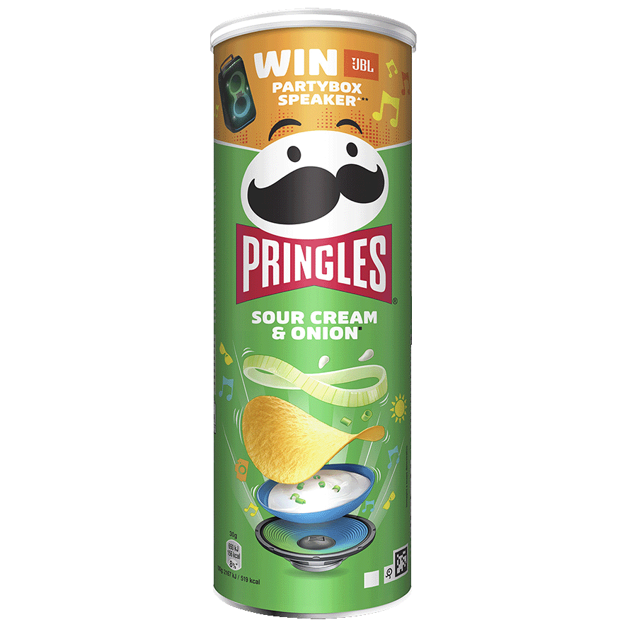 PATATAS SOUR CREAM & ONION 165 G.