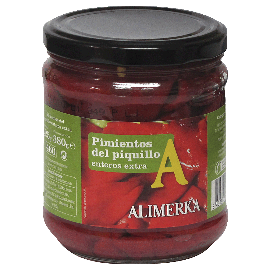 PIMIENTOS DEL PIQUILLO EXTRA 350 G.