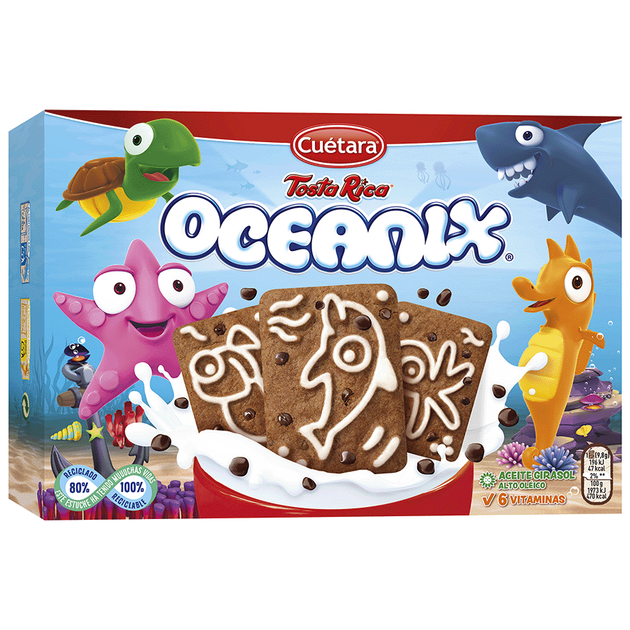 GALLETAS OCEANIX 400 G.