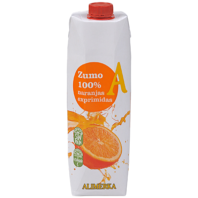 ZUMO DE NARANJA 100% EXPRIMIDA 1 LITRO
