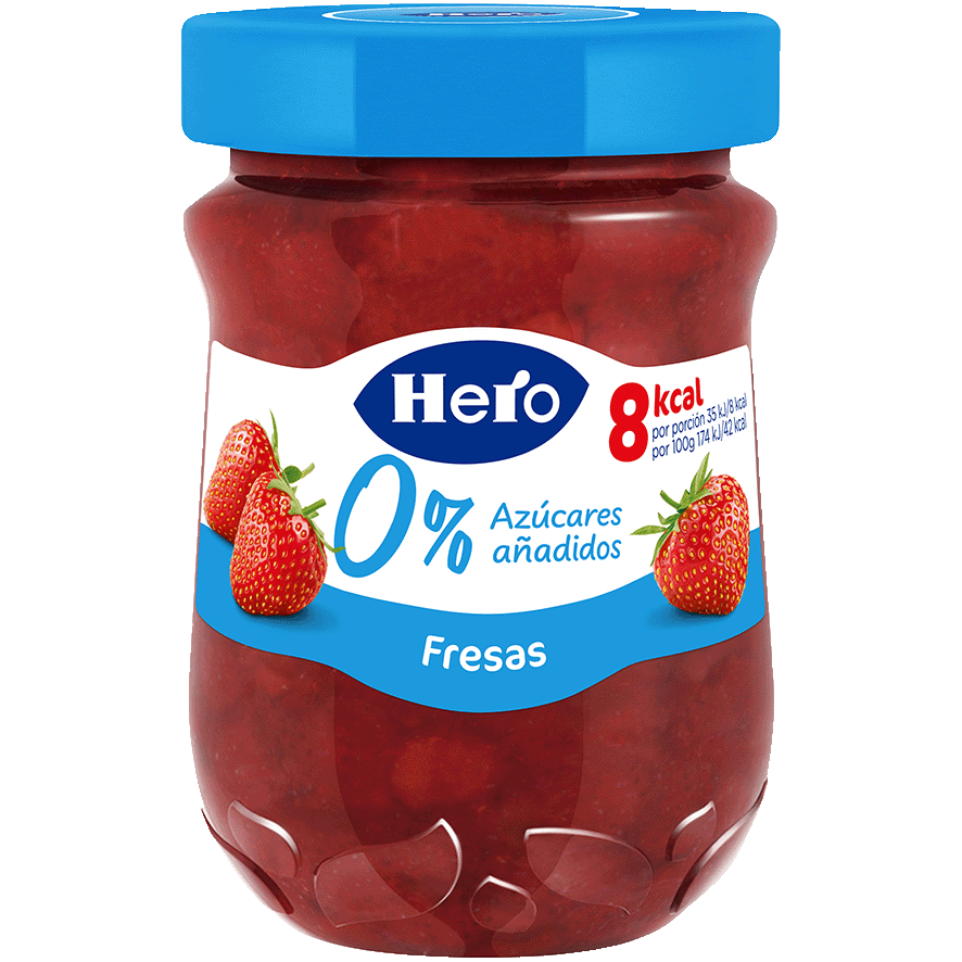 CONFITURA 0% DE FRESA 280 G.