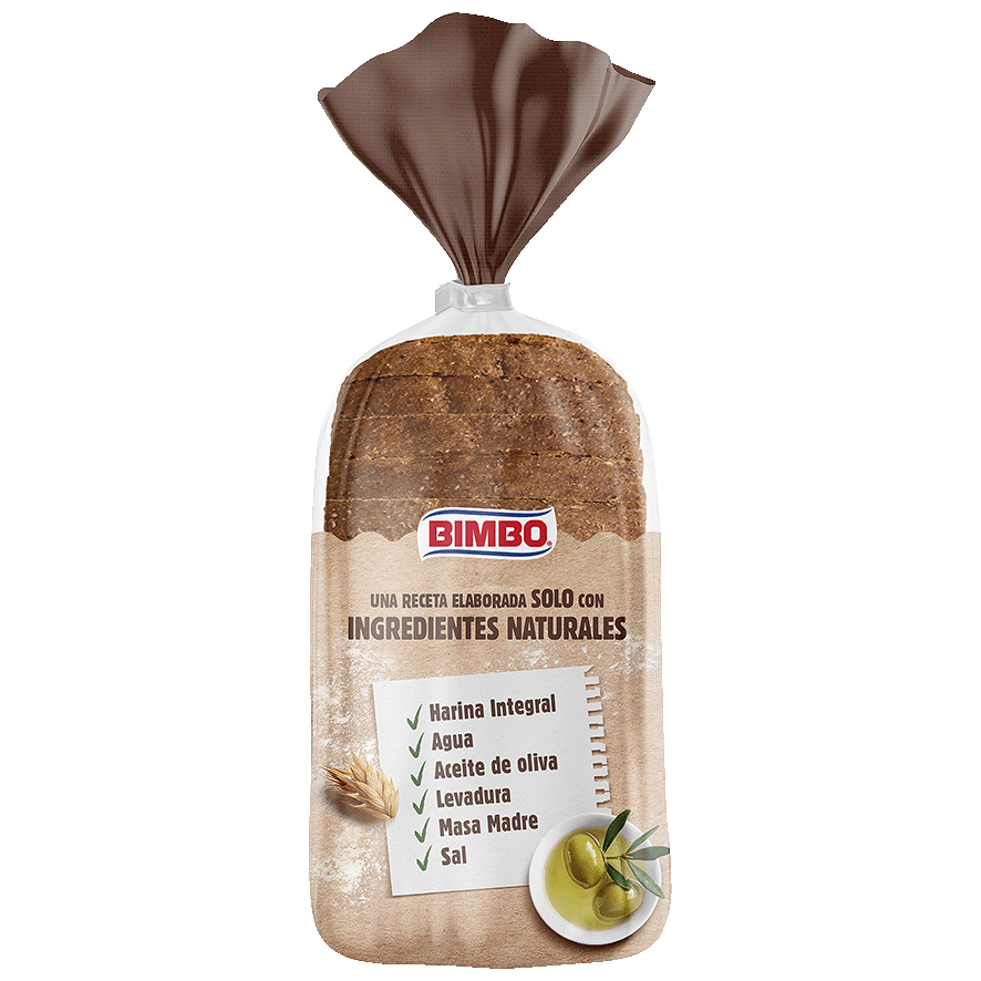 PAN INTEGRAL 100% NATURAL 460 G.