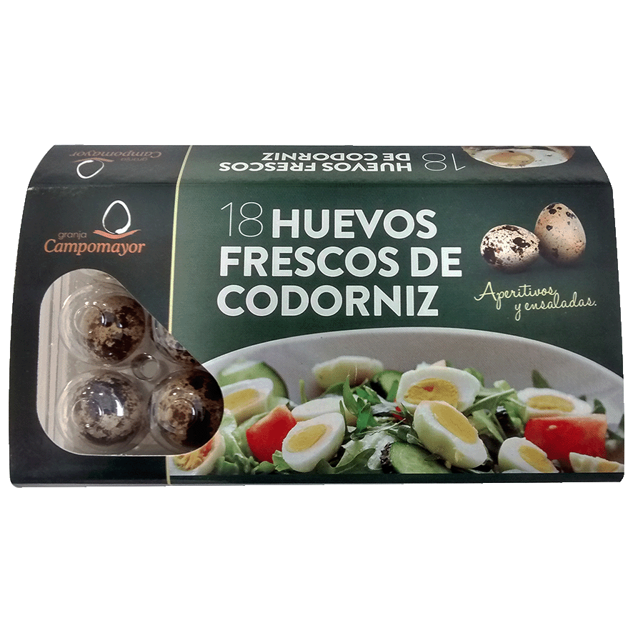 HUEVOS DE CODORNIZ 18 UDS.