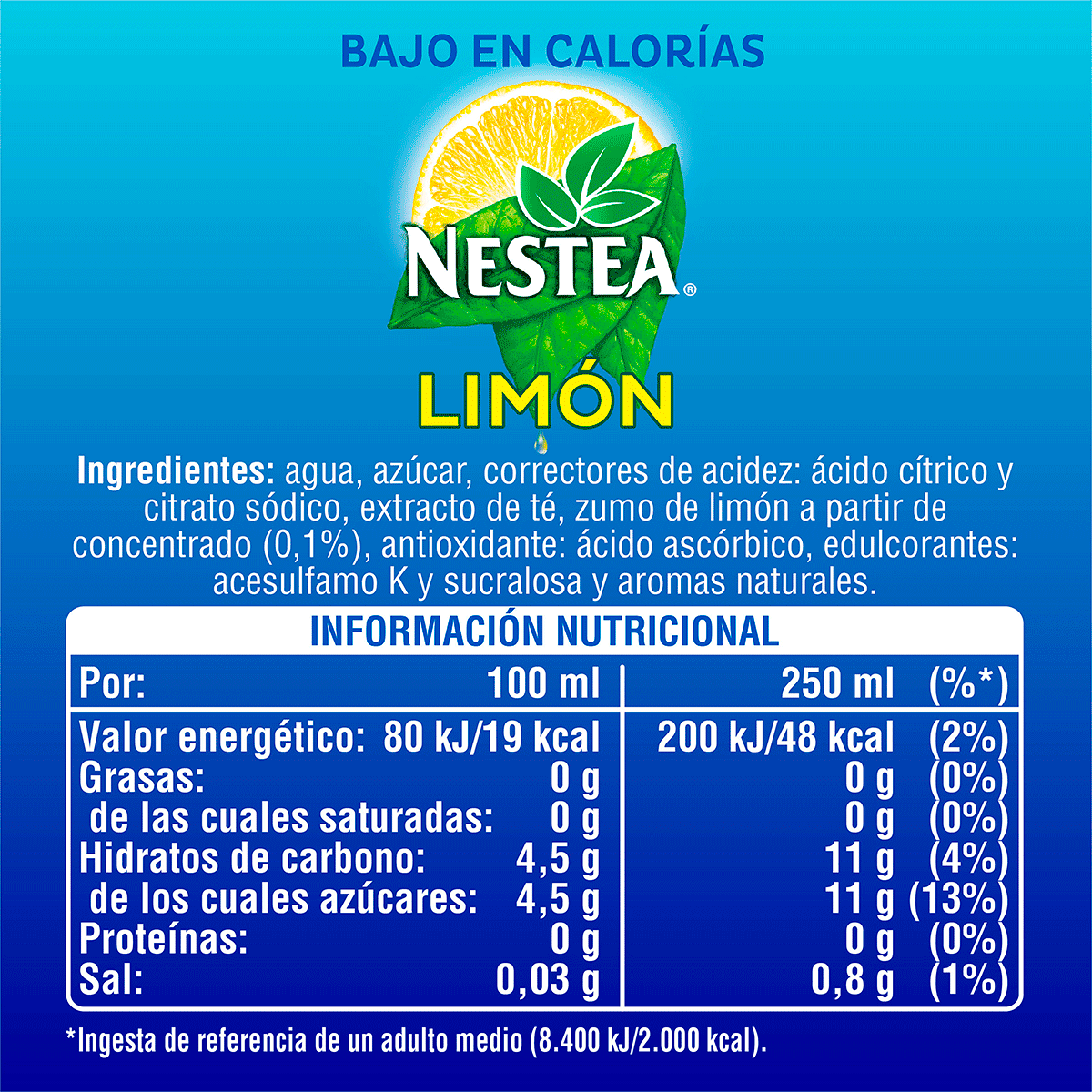 T&Eacute; AL LIM&Oacute;N 1,5 LITROS