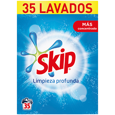 DETERGENTE EN POLVO 35 LAVADOS