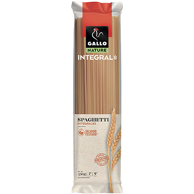 SPAGHETTI INTEGRAL 450 G.