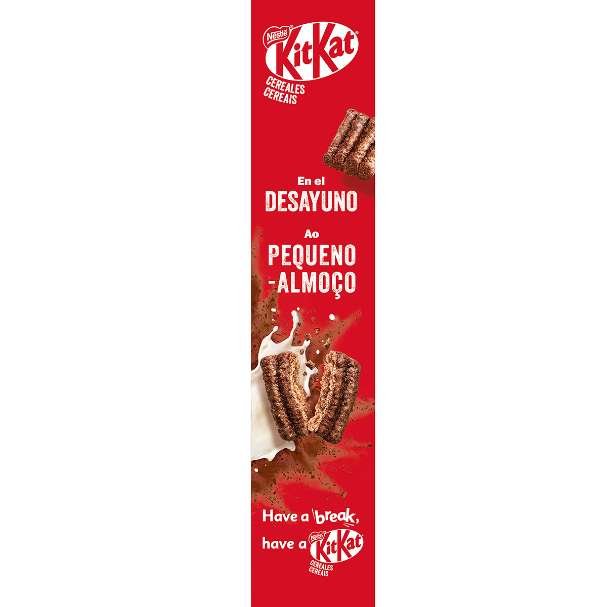 CEREALES KIT KAT 330 G.
