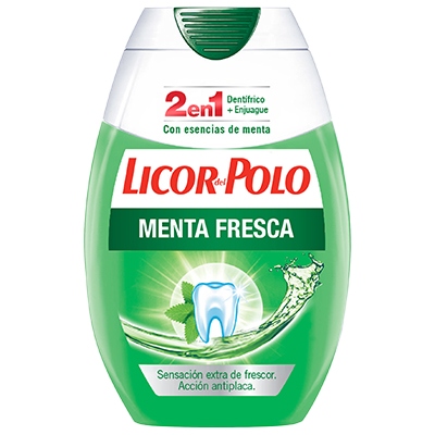 DENT&Iacute;FRICO + ELIXIR MENTA FRESCA 75 ML.
