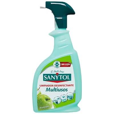 LIMPIADOR MULTIUSOS MANZANA 750 ML.