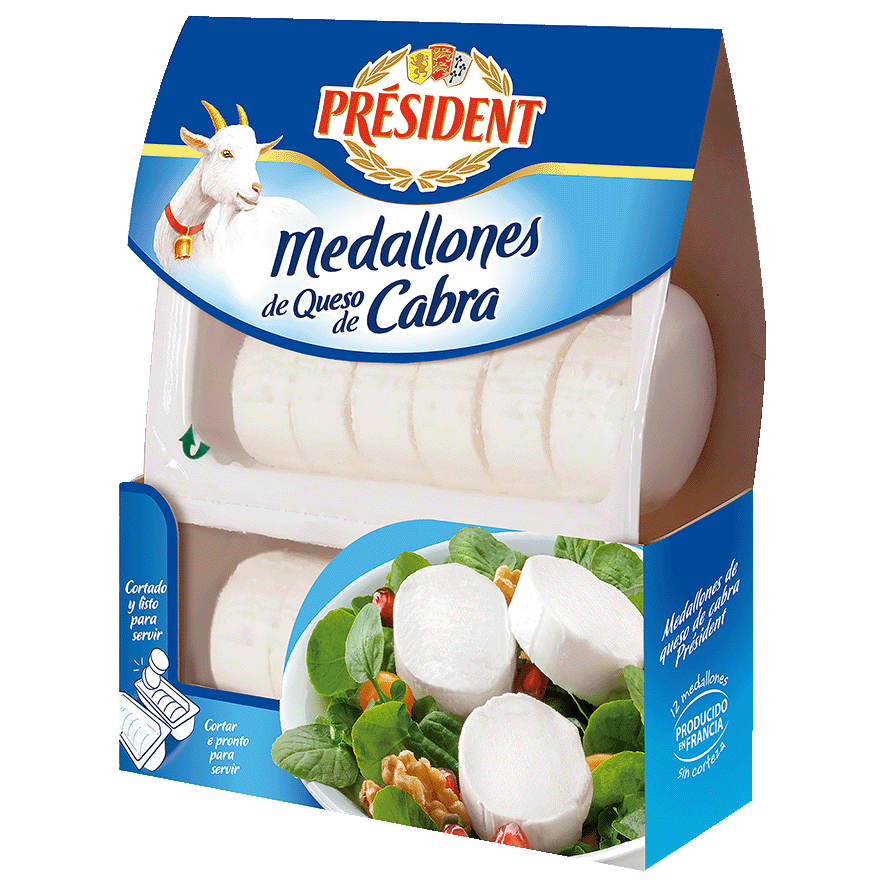 MEDALL&Oacute;NES DE QUESO DE CABRA 200 GRS.