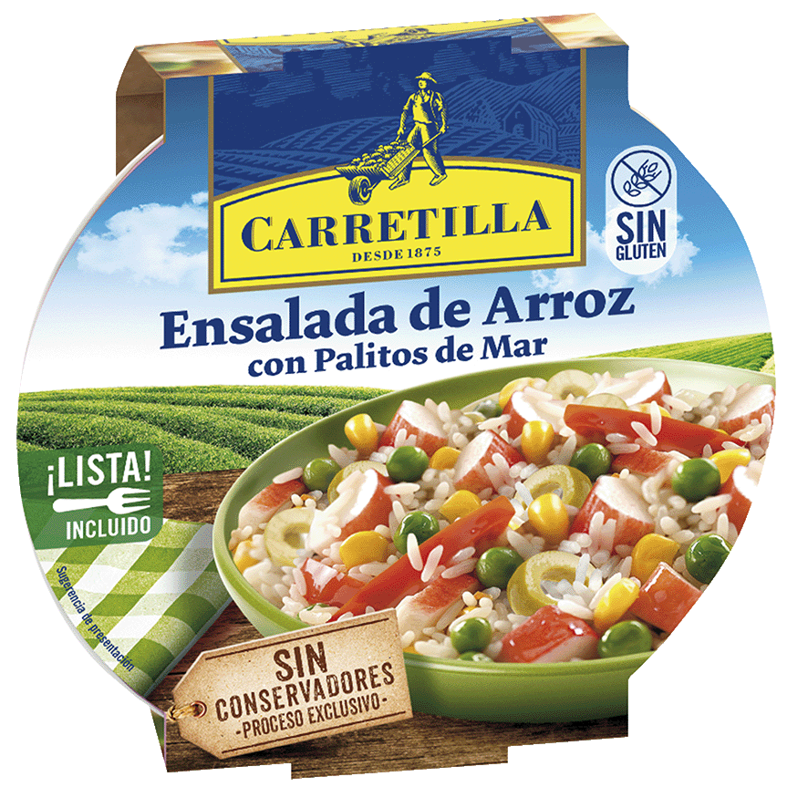 ENSALADA DE ARROZ CON PALITOS 240 G.