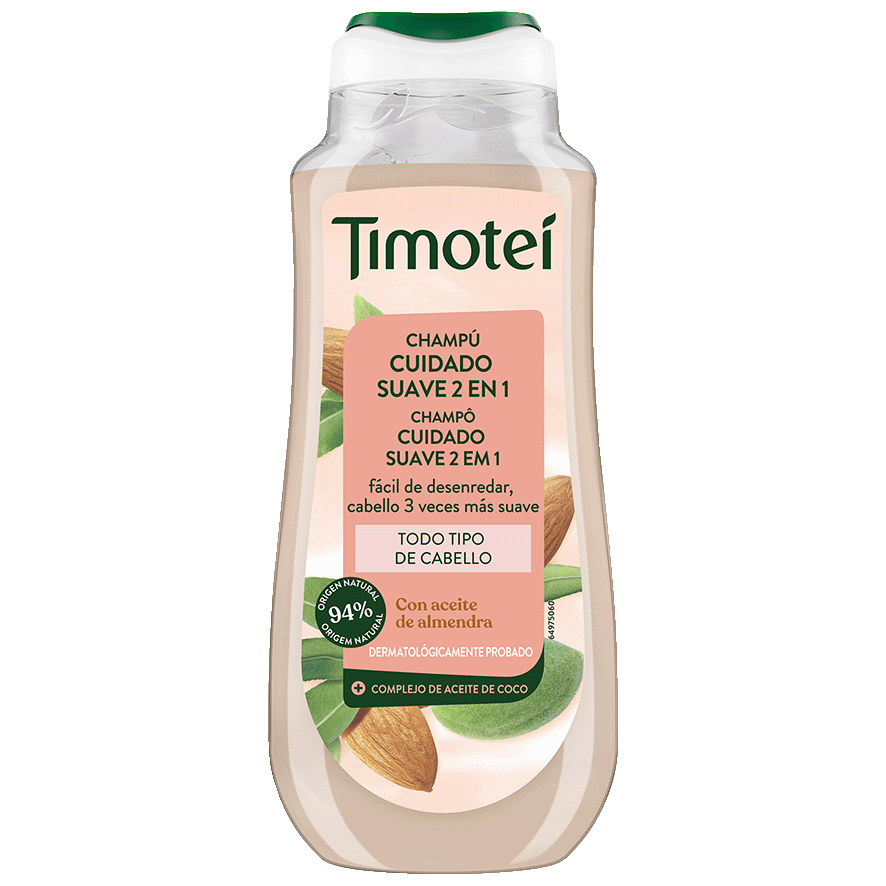 CHAMP&Uacute; 2 EN 1 CON ACEITE DE ALMENDRAS 300 ML.