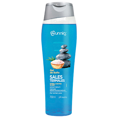 GEL DE BA&Ntilde;O SALES TERMALES 750 ML.