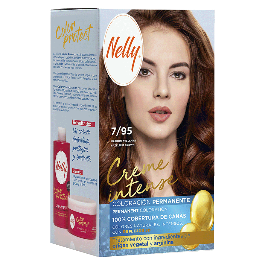TINTE CREME INTENSE 7/95 MARR&Oacute;N AVELLANA 175 G.