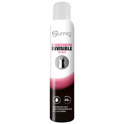 DESODORANTE INVISIBLE MUJER 200 ML.