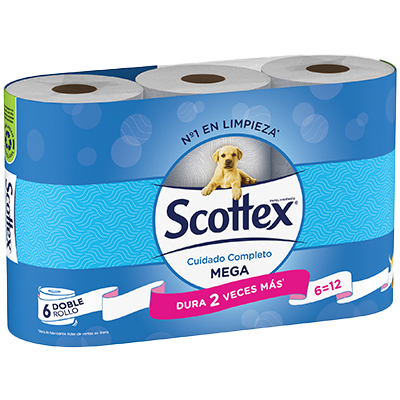 PAPEL HIGI&Eacute;NICO MEGAROLLO 6 ROLLOS