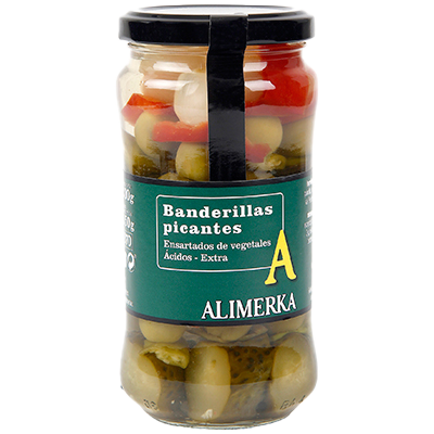 BANDERILLAS PICANTES 150 G.