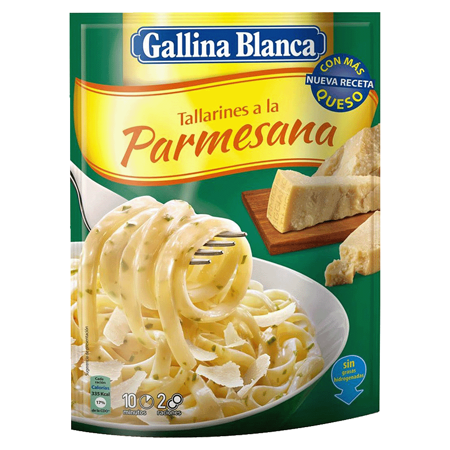 TALLARINES PARMESANA 149 G.