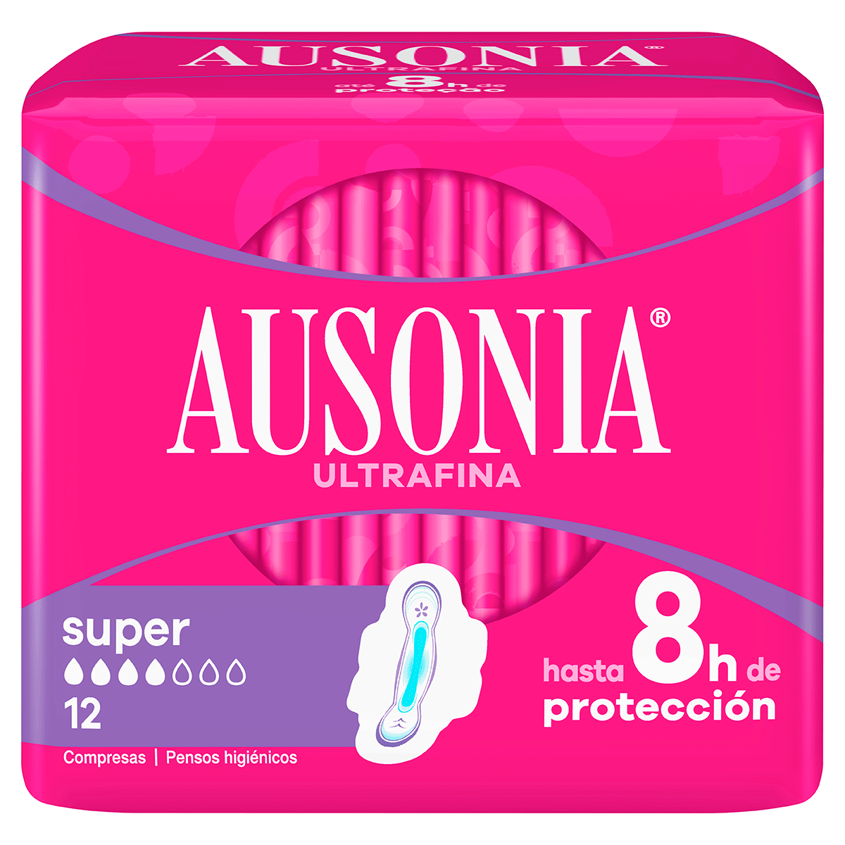 COMPRESA CON ALAS, SUPER 12 UDS.