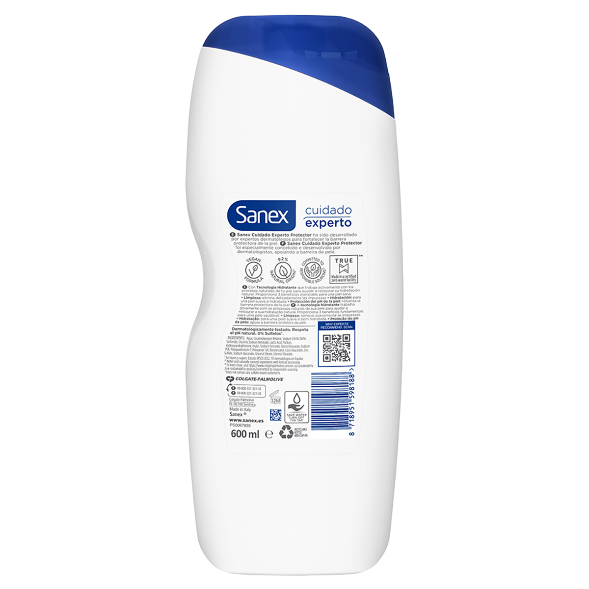 GEL DERMO PROTECTOR 550 ML.