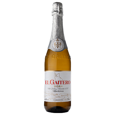 SIDRA ACHAMPANADA ETIQUETA PLATEADA 70 CL.