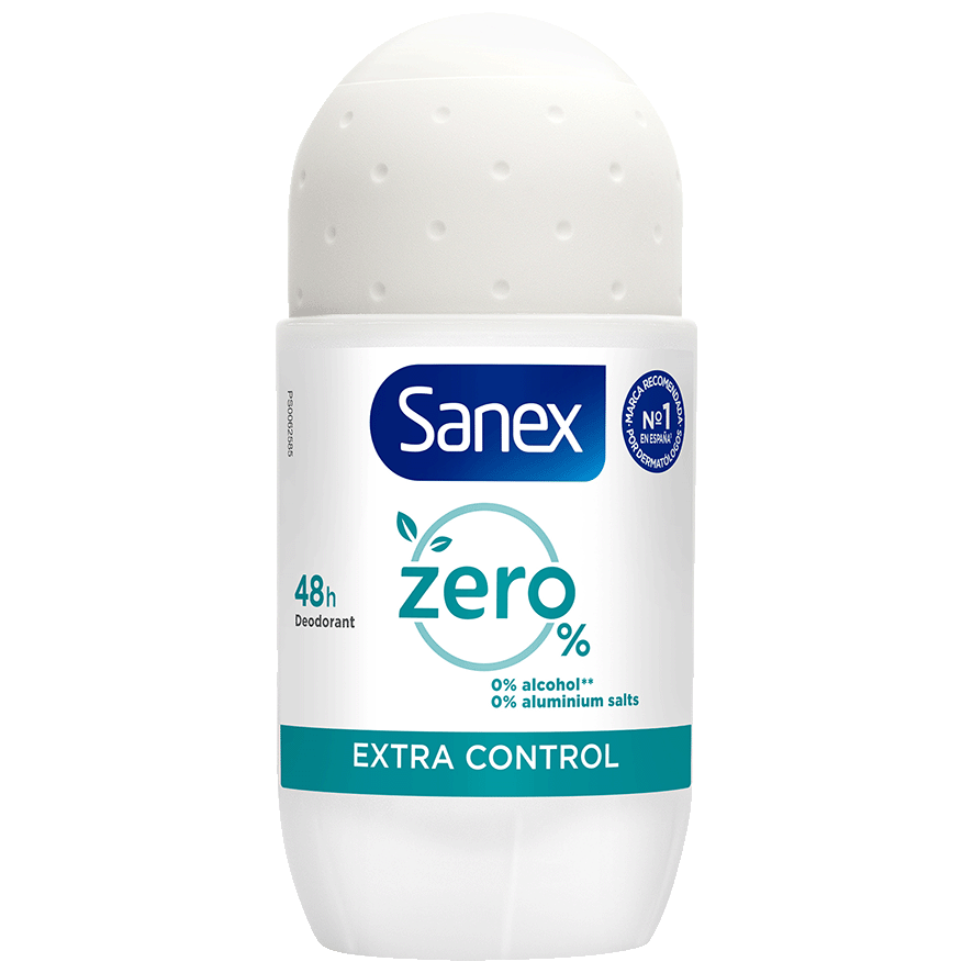 DESODORANTE ZERO 0% EXTRA CONTROL 50 ML.