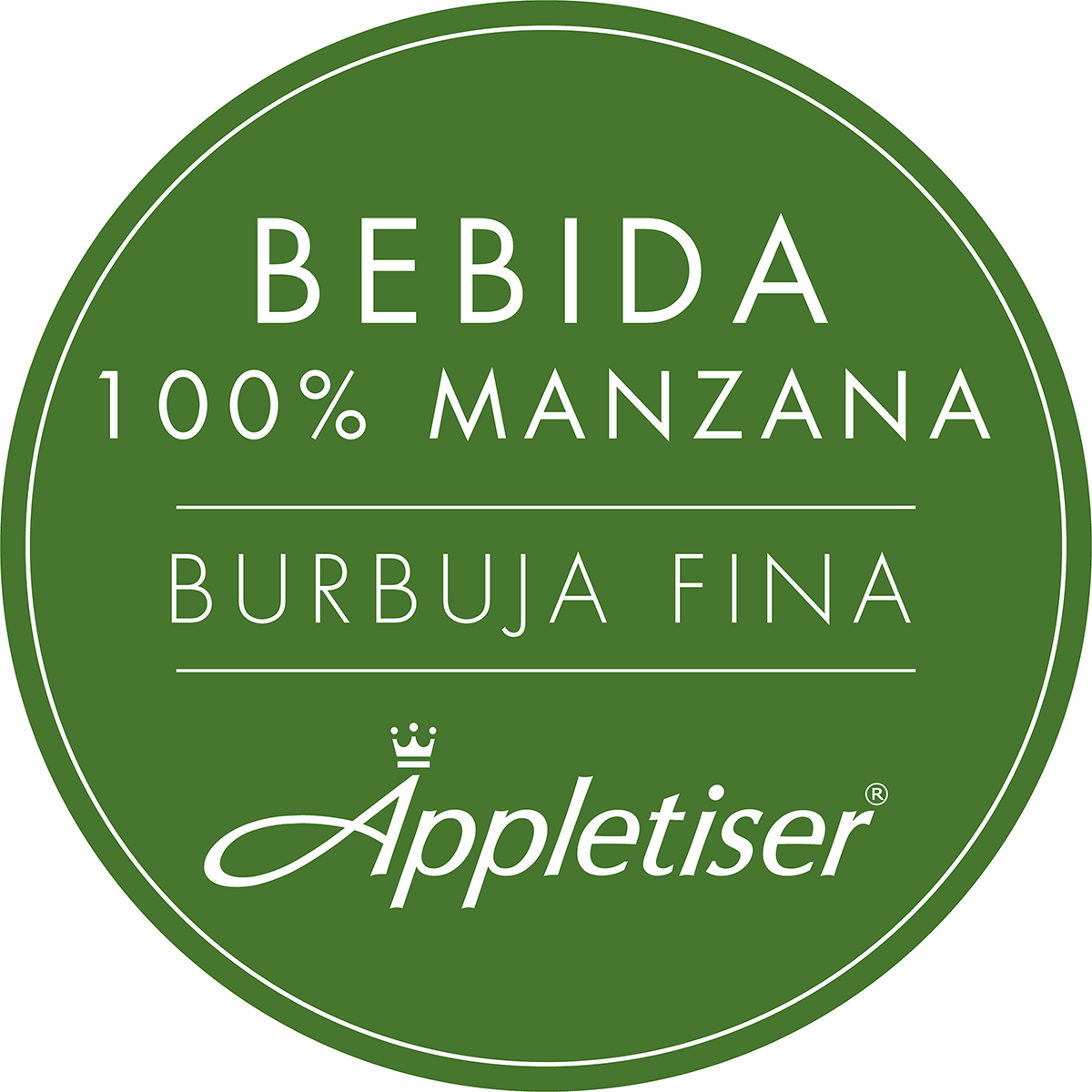 REFRESCO DE MANZANA 25 CL.