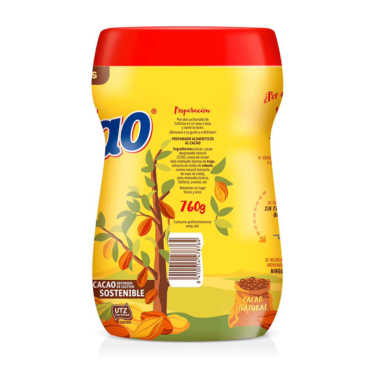 CACAO SOLUBLE 760 G.