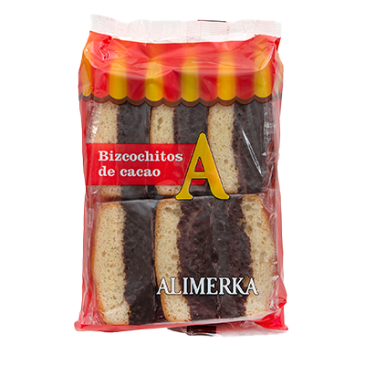 BIZCOCHITOS DE CACAO 330 G.