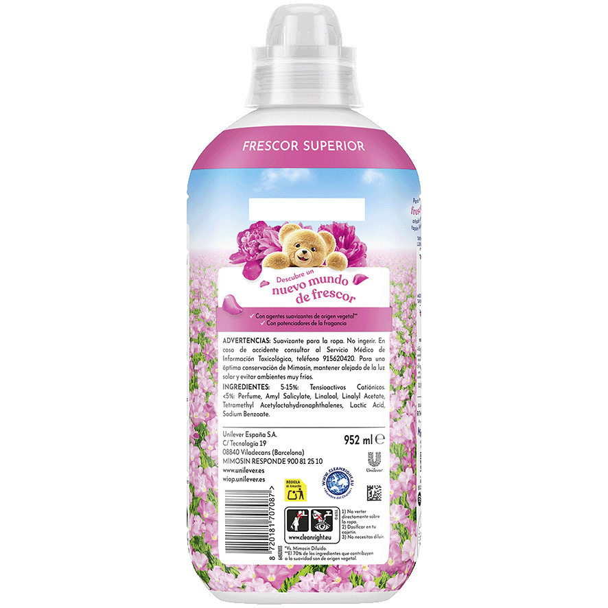SUAVIZANTE FRESCOR FLORAL 56 LAVADOS