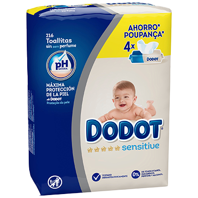 TOALLITAS 54 UDS. PACK 4