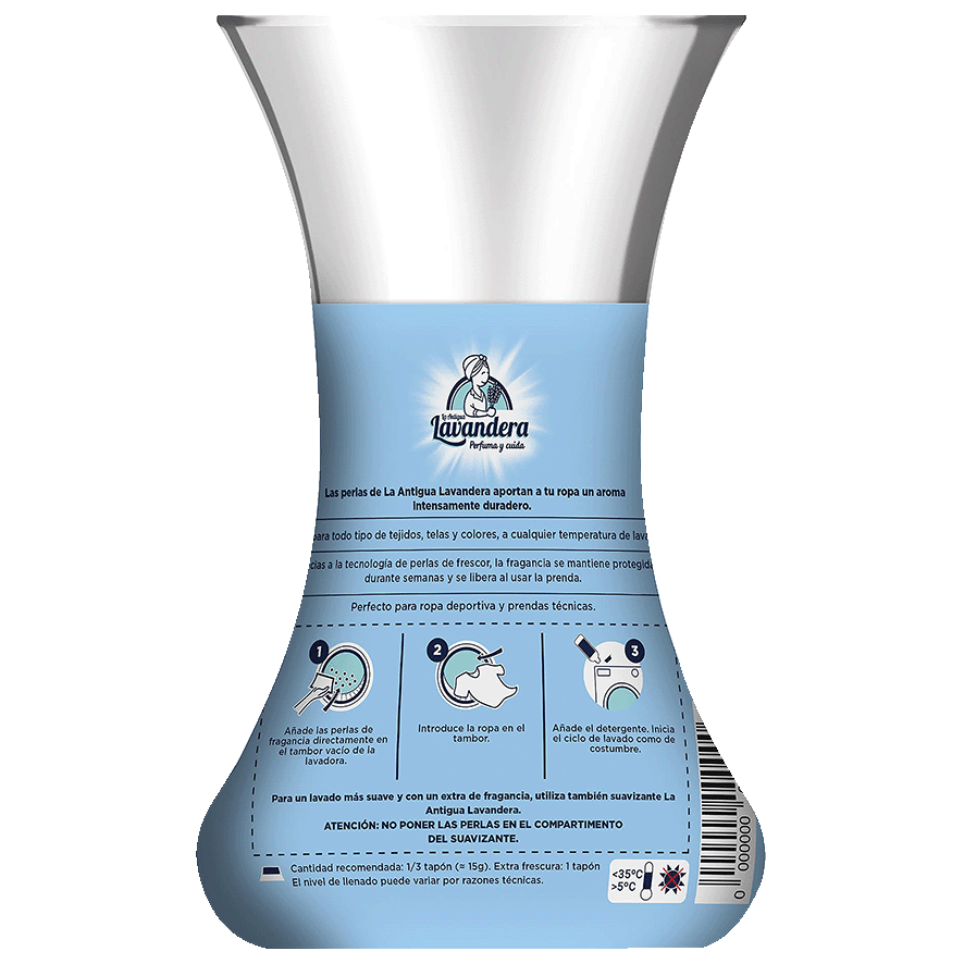 PERLAS PERFUMADAS FRESCOR AZUL 180 G.
