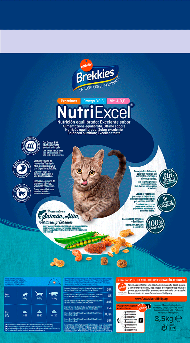 COMIDA PARA GATOS MIX PESCADO 3,5 KILOS