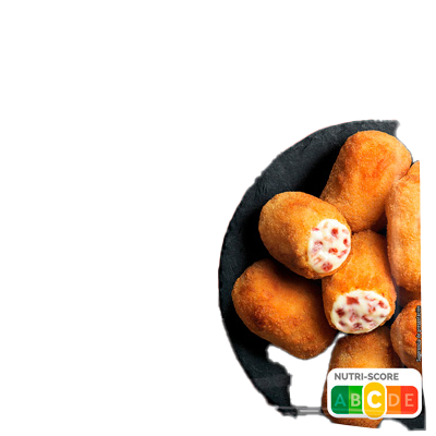 CROQUETAS DE COCIDO CON JAM&Oacute;N 500 G.
