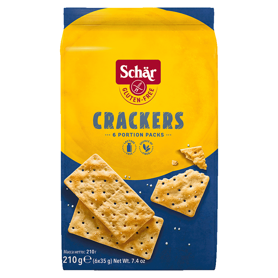 CRACKERS SIN GLUTEN 210 G.