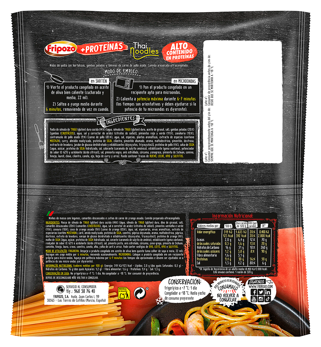 THAI NOODLES 320 G.