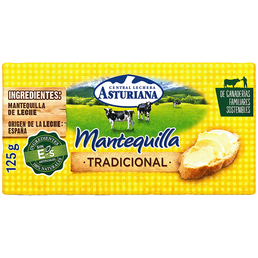 MANTEQUILLA TRADICIONAL 125 GRS.