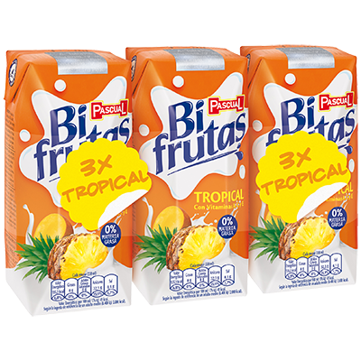 BIFRUTAS TROPICAL 33 CL. PACK 3