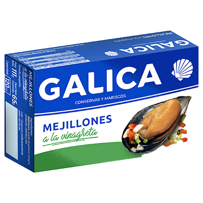 MEJILLONES A LA VINAGRETA 65 G.
