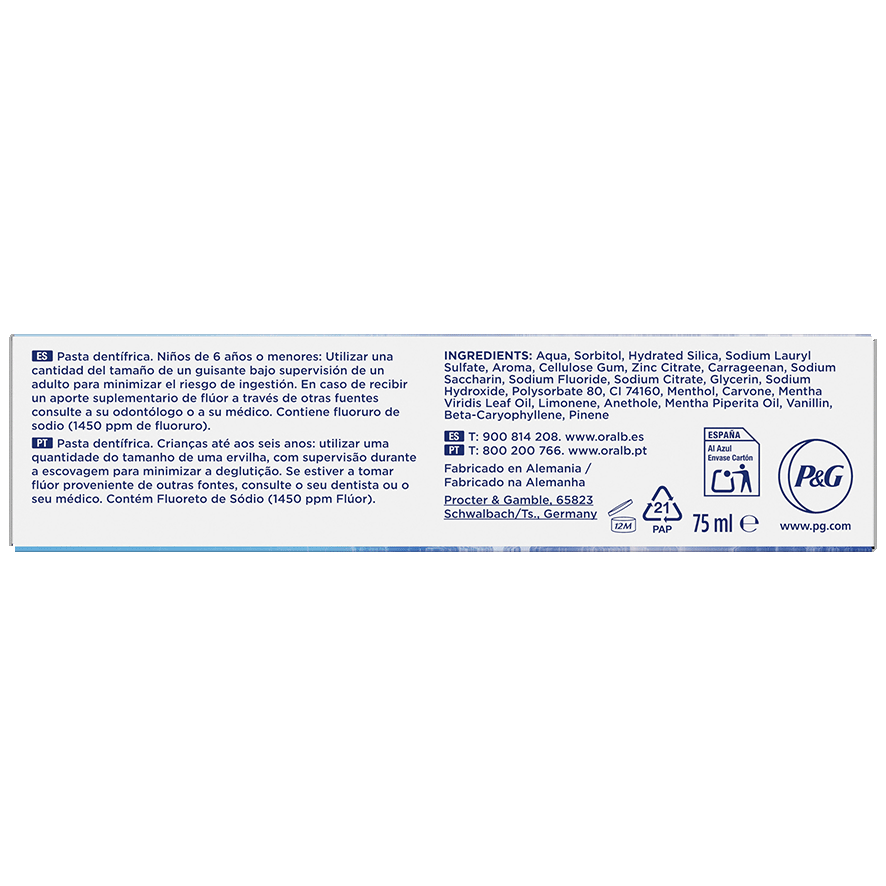 DENT&Iacute;FRICO COMPLETE PROTEGE & LIMPIA 75 ML.