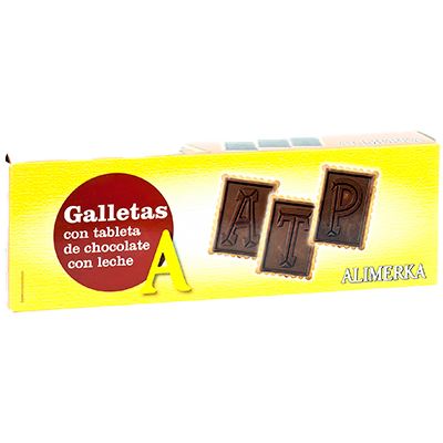 GALLETAS CON CHOCOLATE CON LECHE 150 G.